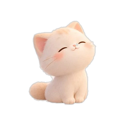 平静的小猫